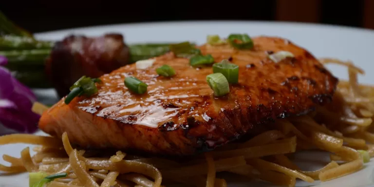Salmon and Soy Noodles