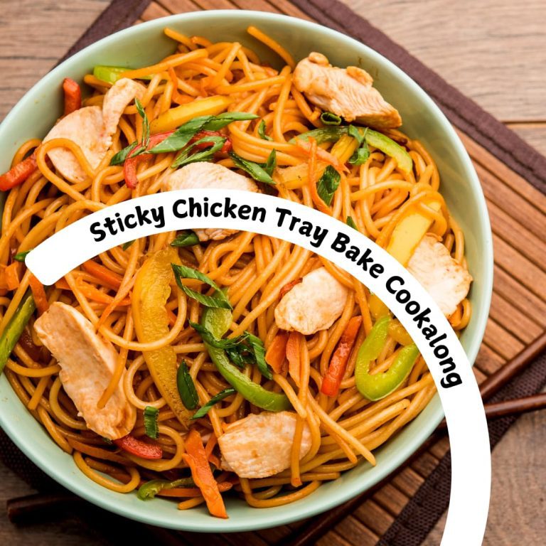 Sticky Chicken Tray Bake Cookalong