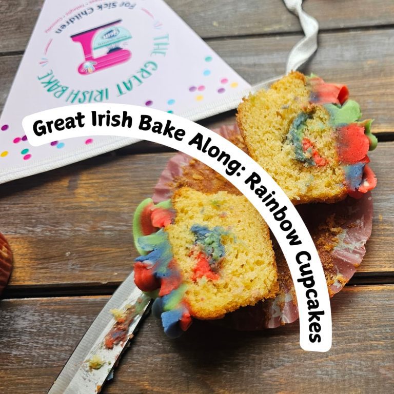 The Great Irish Bake Along : Rainbow cupcakes
